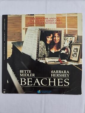 Beaches LaserDisc 1988 Drama Musical Touchstone PG-13 Extended Play